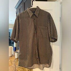 Andrew Fezza Brown Button Up